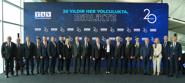 TAV Havalimanları Ankara Esenboğa’da 20. yılını kutluyor