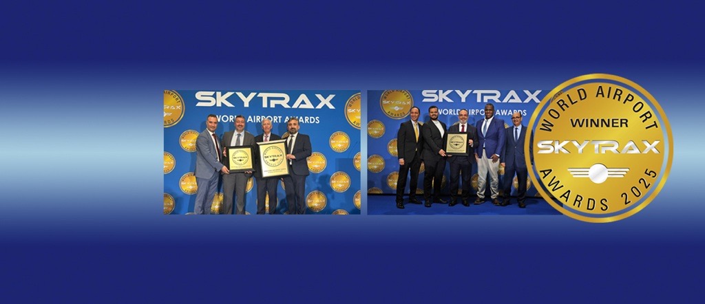 Eight airports operated by TAV recognized among world’s best 