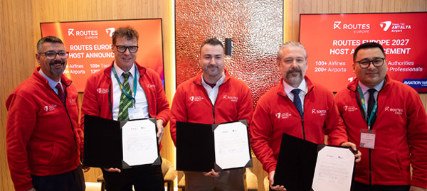 Antalya selected as Host for Routes Europe 2027